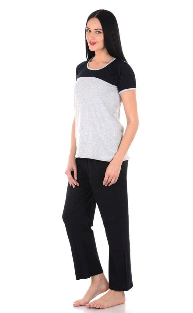 Klamotten Women's Solid Nightsuit N12 view 3