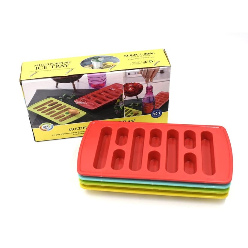 Ice Tray Set – Lightweight & Easy to Use for Quick Ice Making view 3