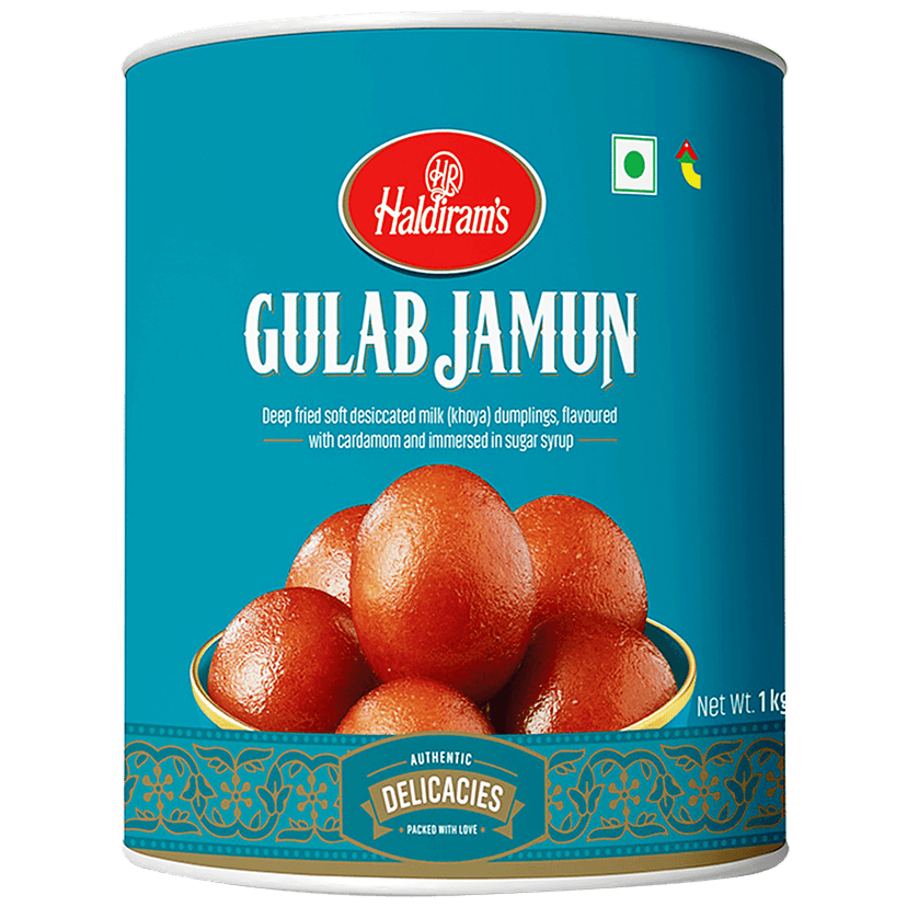 Haldiram's Sweets - Gulab Jamun, 1 Kg Pouch