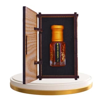 alNaqi fragrances Turkish-Oud 12ml - Luxury Turkish-Perfume, No Alcohol Concentrated-Spicy-Oud, Traditional Turkish-Scent, Original Deep-Wood-Ittar