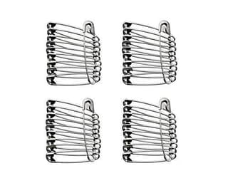 Nawani Good Quality Large Safety Pins for Girls and Women Set of 48 Pic, Size 5.5/1 cm