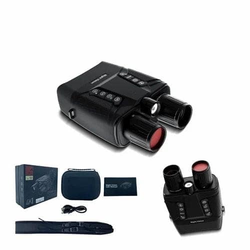 AUSHA 4K Night Vision Binoculars with 600m Range | HD Display, Rechargeable Battery & Zoom view 10