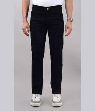 MOUDLIN Regular Fit Basic Men's Jeans - Black ( Pack of 1 )