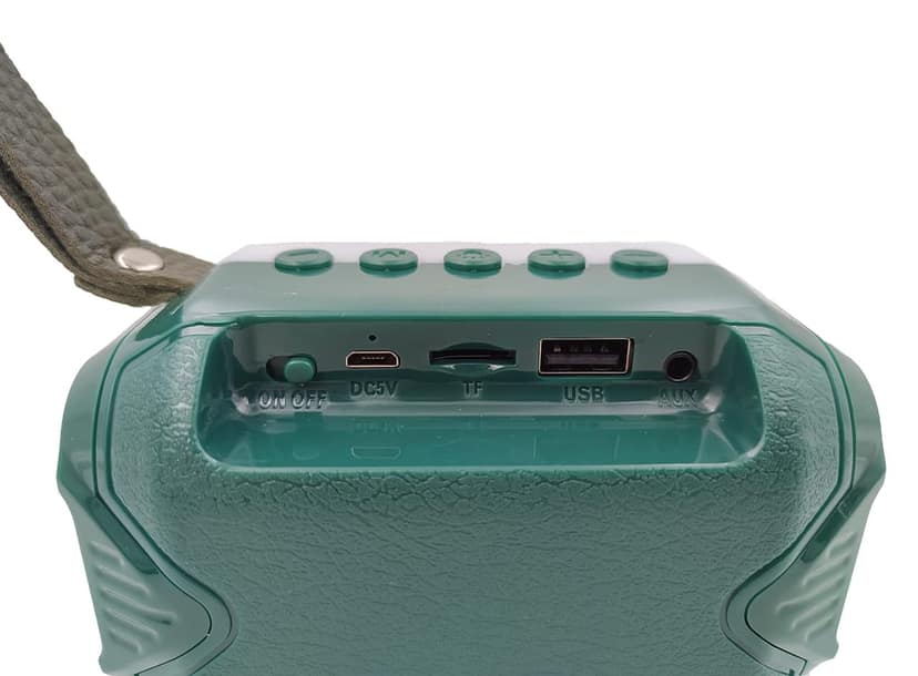 Humaira Varni S7 Wireless Bluetooth Speaker with Mic, Call Function, TF Card Slot, USB Port with USB Cable, Splashproof view 5