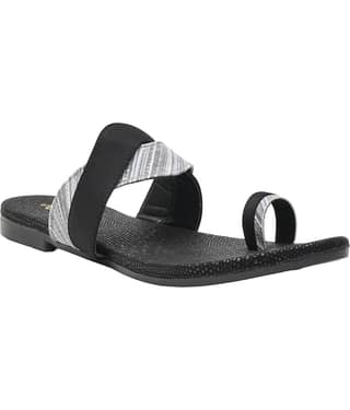 Ajanta - Black Women's Flats