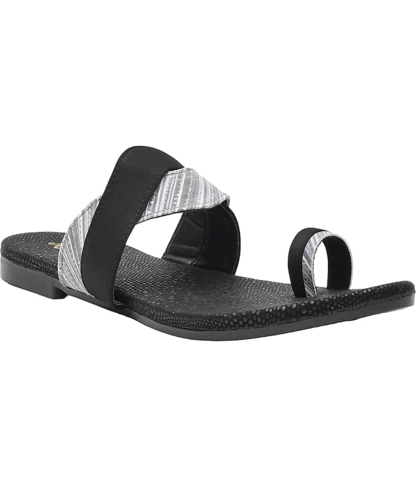 Ajanta - Black Women's Flats
