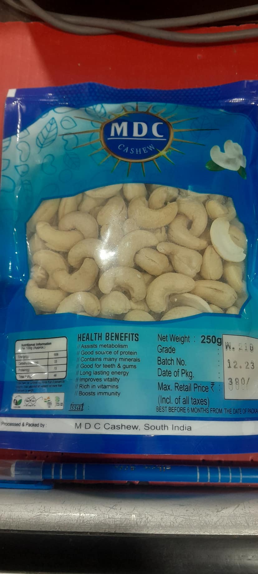 Cashew 250 gm