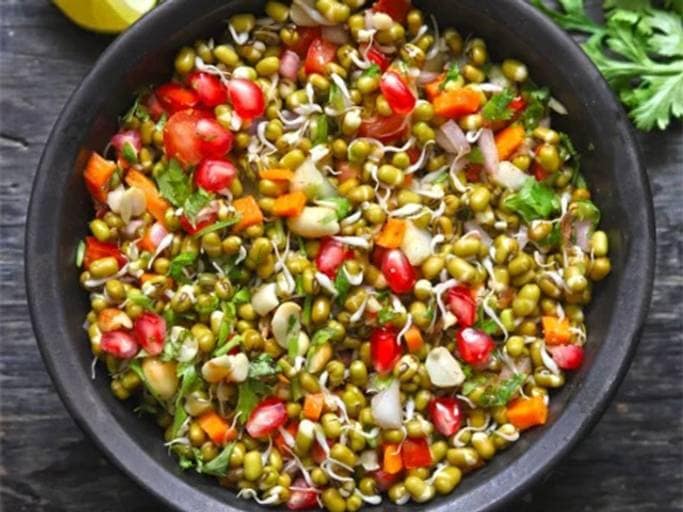 Sprout chaat
