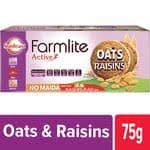 SUNFEAST FARMLITE OATS RAISIN 75GM