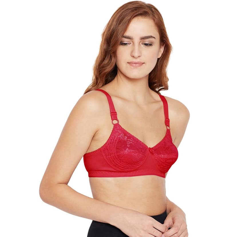 Bodycare Cotton Non Padded Non wired Regular Bra-Pack of 3 view 5