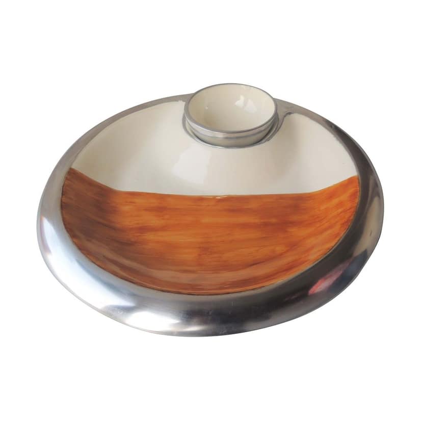 Aluminium Decorative Round Chip Dip (AMAS3246/13) view 3