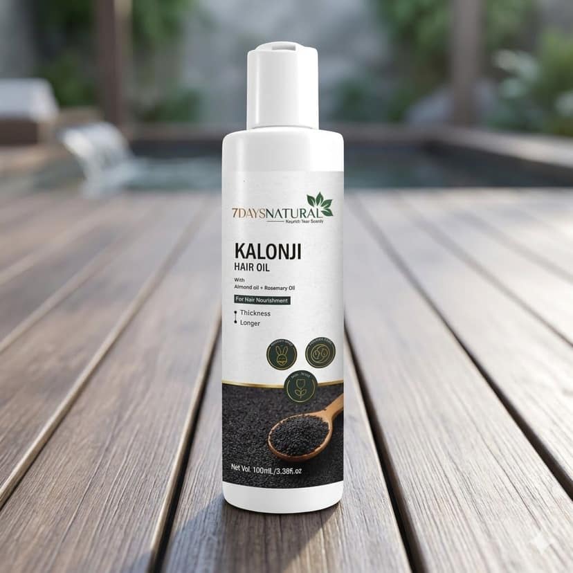Elegantra Naturavives Kalonji Hair Oil (100ml pack of 1) – Advanced Hair Growth & Thickness Formula with Black Seed, Almond & Rosemary Oil | Root Strengthening & Split End Repair Therapy | For Longer, Silky & Stronger Hair view 10