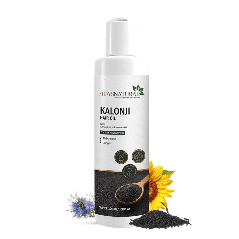 Elegantra Naturavives Kalonji Hair Oil (100ml pack of 1) – Advanced Hair Growth & Thickness Formula with Black Seed, Almond & Rosemary Oil | Root Strengthening & Split End Repair Therapy | For Longer, Silky & Stronger Hair view 8