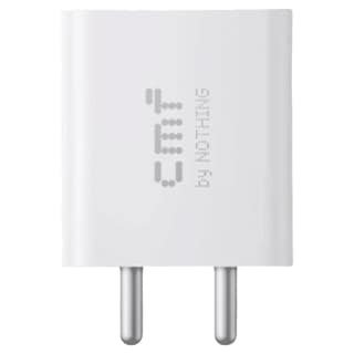 CMF by Nothing Power 33W Fast Charger (Model C383) | USB Type-C Wall Charging Adapter | PPS Support | White | Adapter Only (No Cable)
