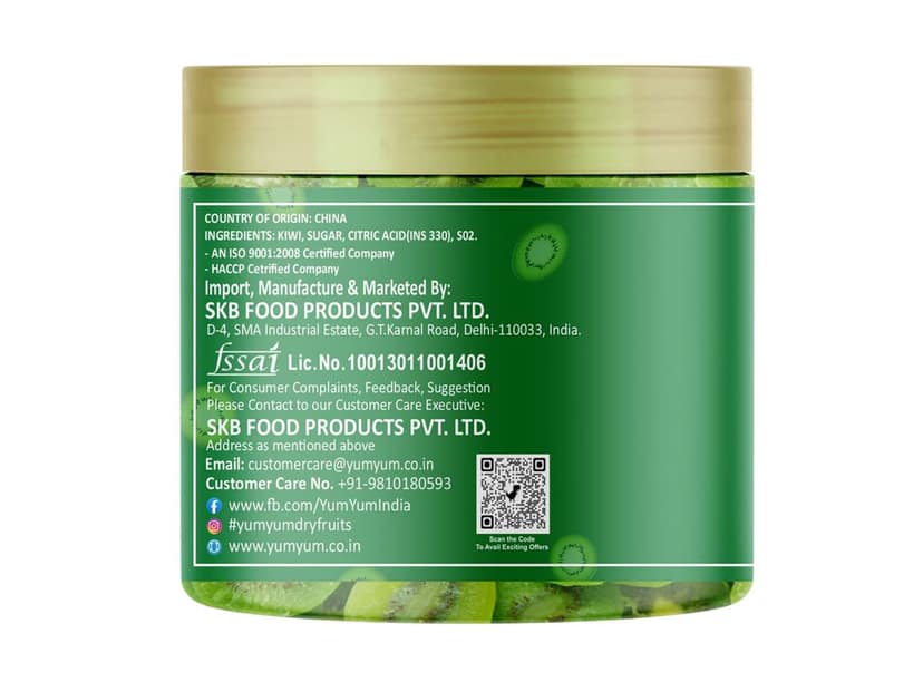 Yum Yum Dried Kiwi Slices 200g (Buy 1 Get 1 Free) view 2