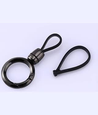 SPINFO Metallic Keychain Alloy Single Black