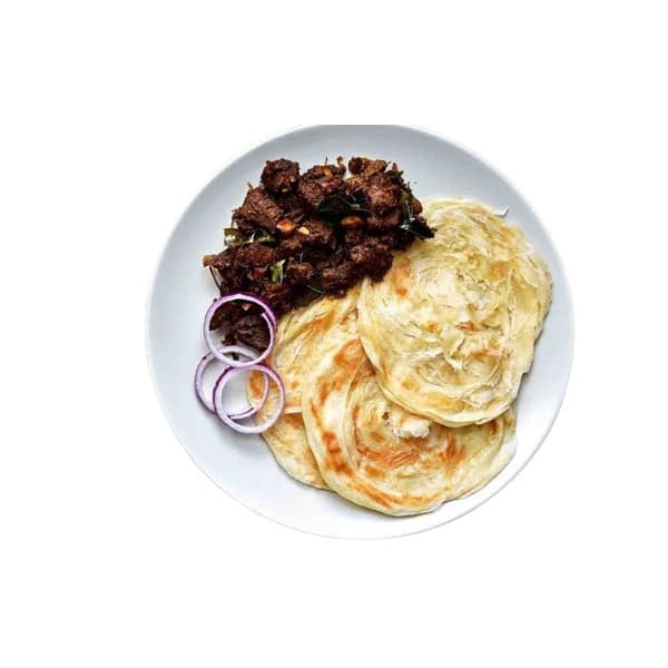 Parotta With Beef Roast