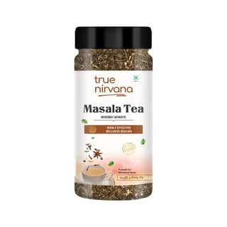 True Nirvana Masala Tea – Authentic Indian Spiced Tea Blend – 100% Natural, Organic & Aromatic Loose Tea Leaves