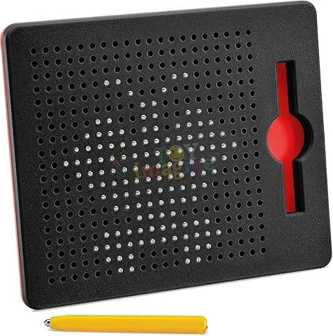 Toy Imagine™ Magnetic Drawing Pad for Kids – Magnet Board with Stylus Pen|Fun Learning Toy, Birthday & Return Gift for Boys & Girls Age 2-5 Years|Colorful Travel Activity Game (Small) view 2