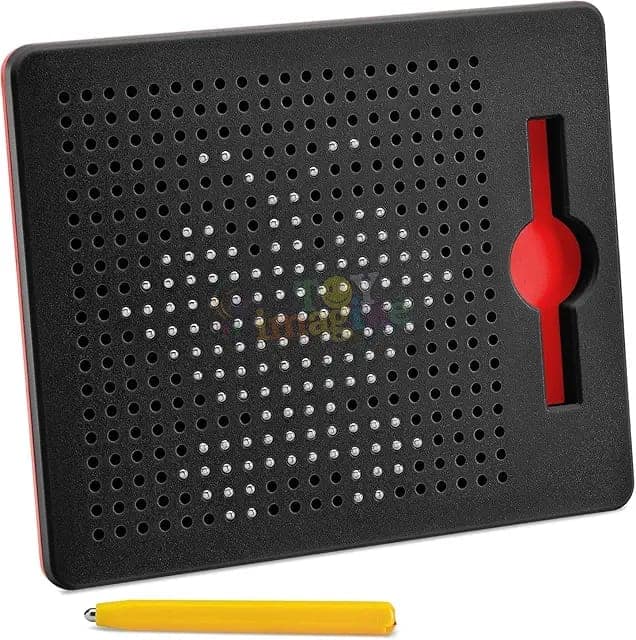 Toy Imagine™ Magnetic Drawing Pad for Kids – Magnet Board with Stylus Pen|Fun Learning Toy, Birthday & Return Gift for Boys & Girls Age 2-5 Years|Colorful Travel Activity Game (Small) view 3
