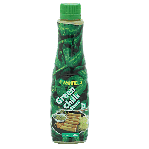 Weikfield Green Chilli Sauce, 200 g