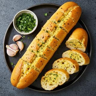 Tuscan Sunset Garlic Bread