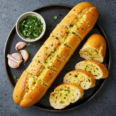 Tuscan Sunset Garlic Bread