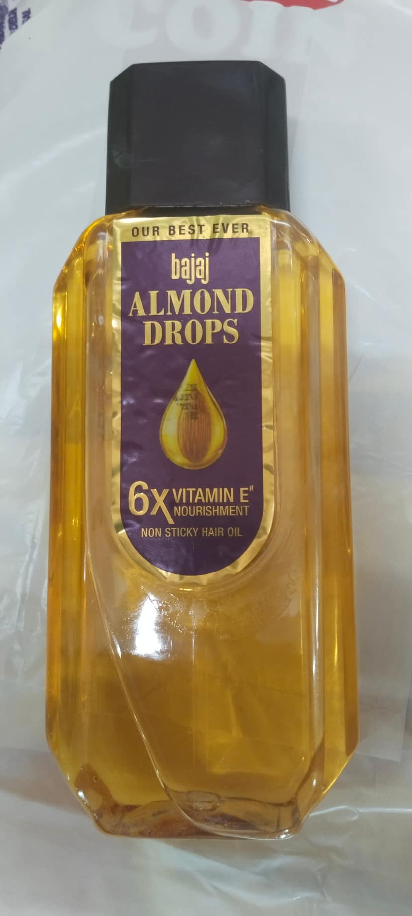 Bajaj Almond Drops Non sticky hair oil