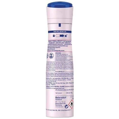 Nivea Pearl & Beauty Women Deodorant, 150 ml view 2