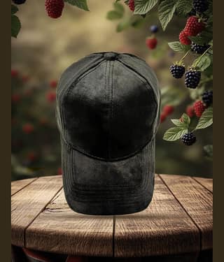 Bolax Pack of 1 Suede Men's Cap ( Red )