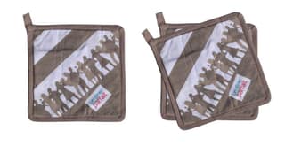 Airwill, 40x40 cm Pot Holders. Pack of 3 Pieces.
