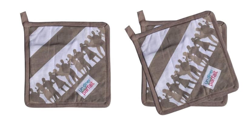 Airwill, 40x40 cm Pot Holders. Pack of 3 Pieces.