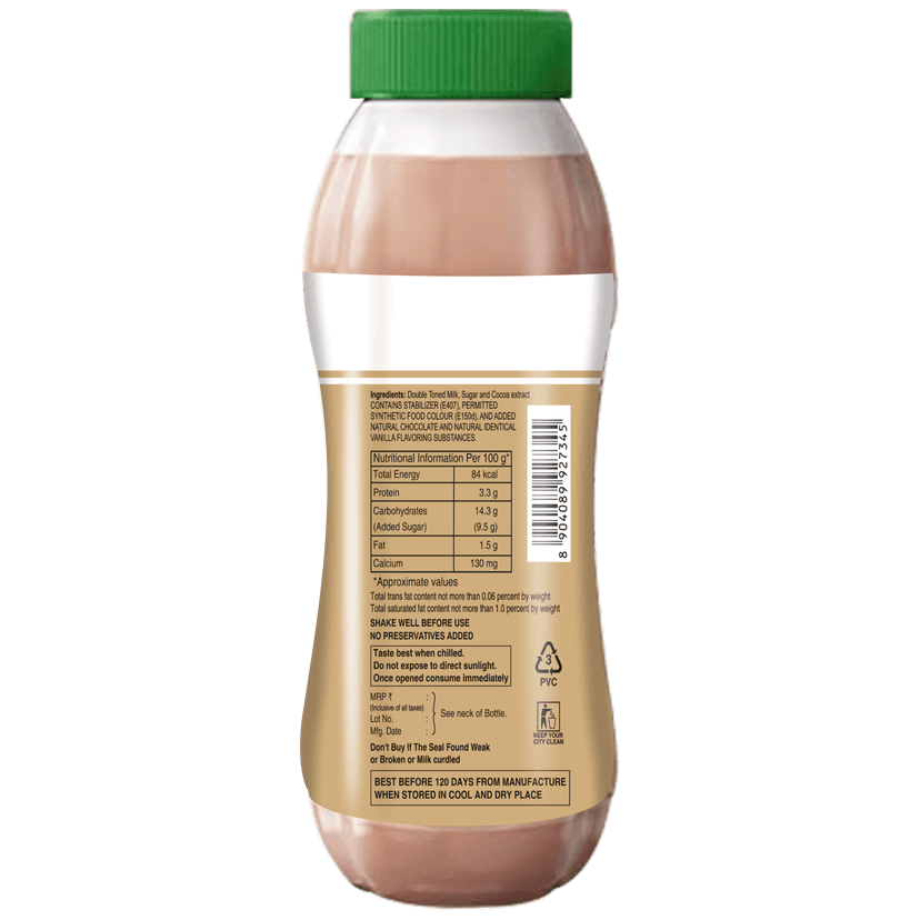 HERITAGE CHOCOLATE FLAVOURED MILK PP 200ML view 2