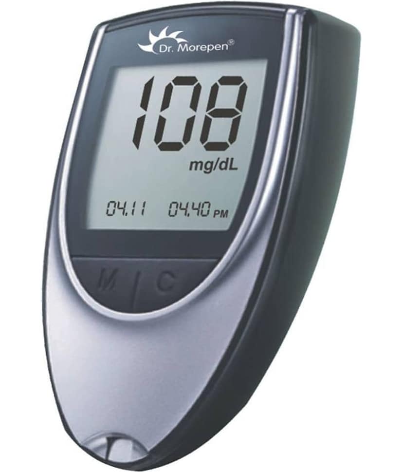 Dr Morepenglucose Monitor BG03 with Free 25 Sugar Test Strips with 10 Lancets view 2