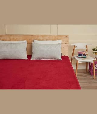 Luxurious homes - Cotton Water Proof Double King Size Mattress Protector - 198 cm (78") x 183 cm (72") - Grey