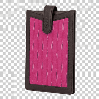 Tisser Artisan Mix Colour Handmade Mobile Pouch with Premium Fabric and Compact Design