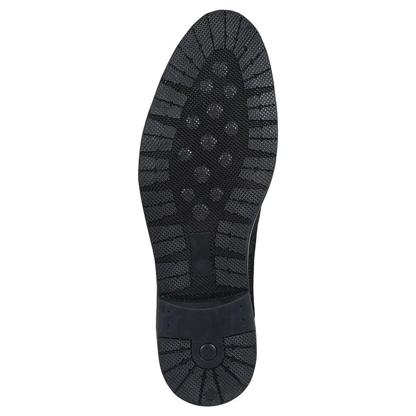 SeeandWear Leather Black Formal Shoes for Men view 6