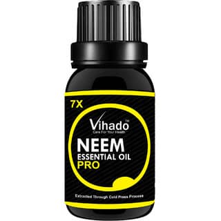 VIHADO Pure Neem Oil 7x Pro (Azadirachta Indica) 100 Natural Cold Pressed (15 ml) (pack of 1) (15 ml)