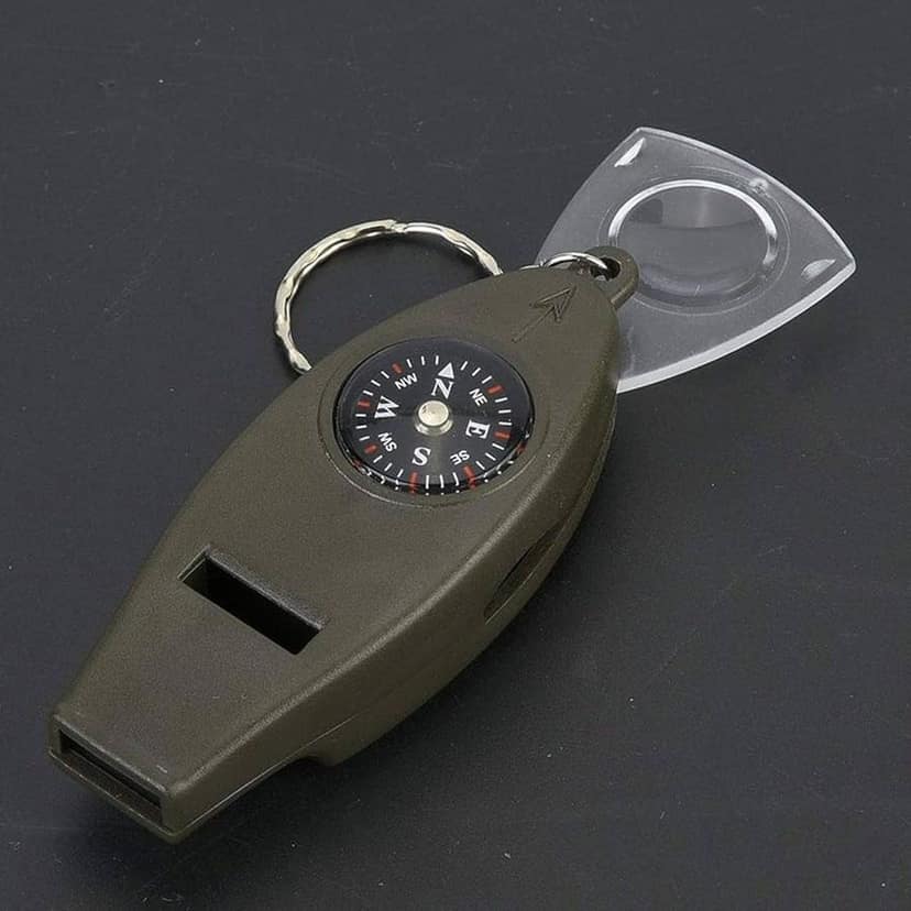 4 in 1 Multifunctional Emergency Survival Whistle (1 Pc) view 4