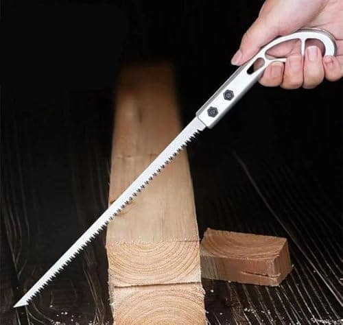 Hand Saw Portable Garden Household Anti-Skip Hand Steel High Strength Tool Ice Hand Saw Cutter Wood Saw Hand Tree Cutting (9 Inch Pack of 1) view 2