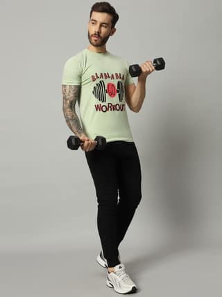 Visit the Savvy X Wear Store Savvy X Wear Men's Solid Round Neck Performance T-Shirt