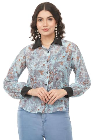 Womens Trendy Georgette Shirt