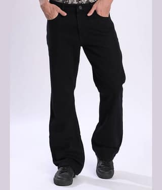 Bene Kleed Regular Fit Bootcut Men's Jeans - Black ( Pack of 1 )