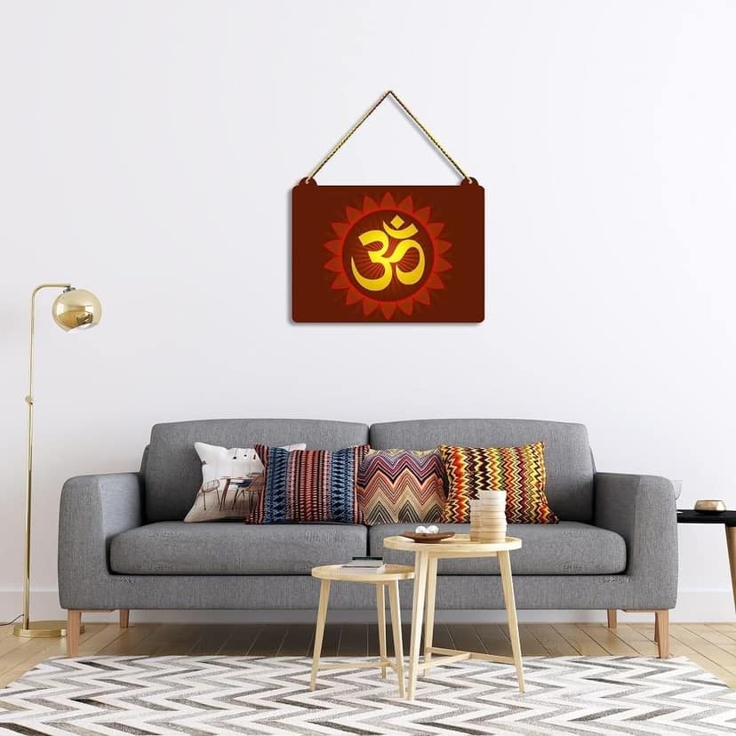 Wall Hangings for Home Decoration Items for Living Room Decor Welcome Home Wall Hanging for Home Office Decoration Handmade Craft Decorative Wall Art (WH1312) view 2