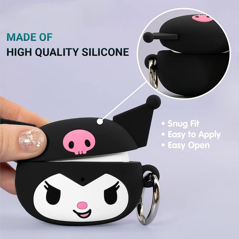 LIRAMARK Cute Cartoon Design Case Cover for Airpods Pro 2 Case (2023/2022), Designer AirPods Pro 2nd Generation Cover (Hello Kitty) view 4