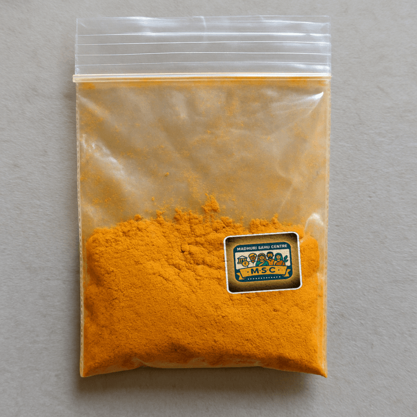 Madhuri Sahu Centre's turmeric powder
