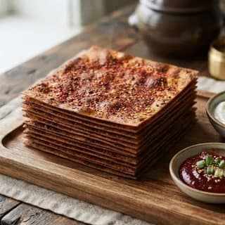 Korean Chilli Khakhra