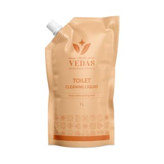 FromVedas Toilet Cleaner Liquid, | Advanced Thicker Formula | Removes Toughest Stains | Provides Long Lasting freshness- 1Litres
