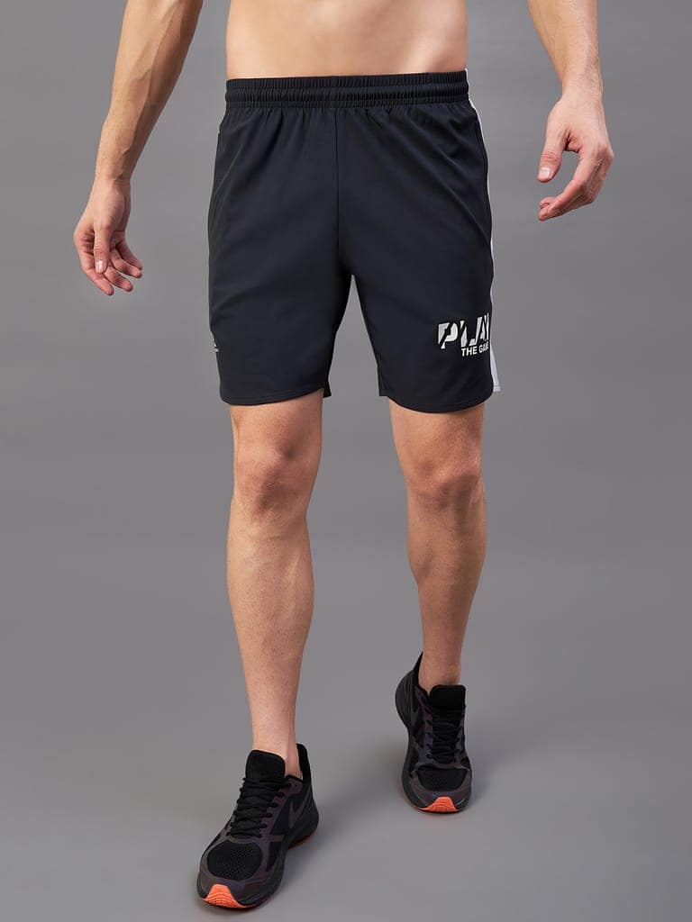 Masch Sports Men's Sports Wear, Active Wear, Gym, Running & Training Shorts with Zipper Pockets and Side Curved Slits view 2