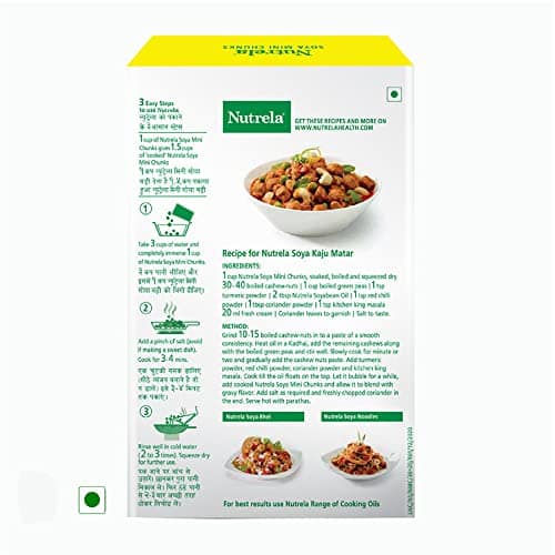 Nutrela Soya Mini Chunks 220 Gms view 3